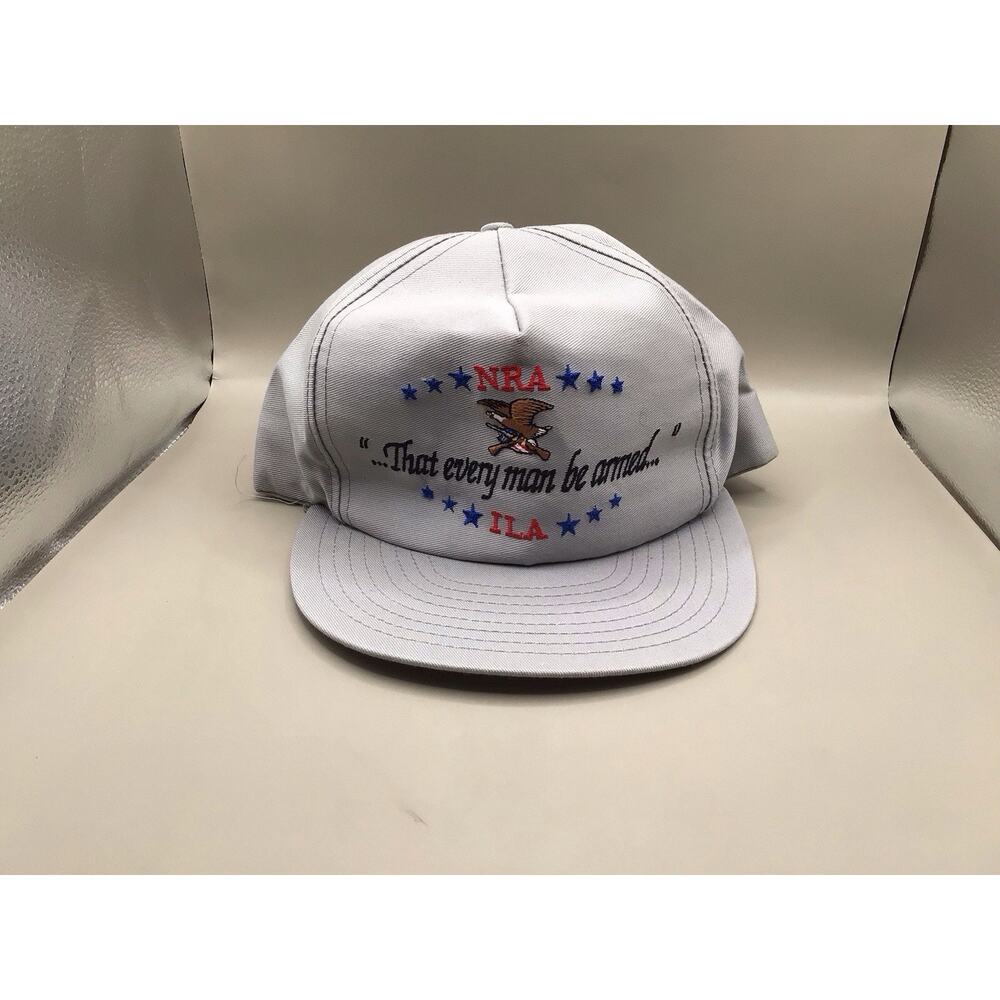 Vintage NRA "..That every man be armed.." ILA Hat Snapback Baseball Cap USA Made